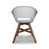 Norwich/Karlstad wit dining tuinset | 6 personen | betonlook + kunststof | 250cm