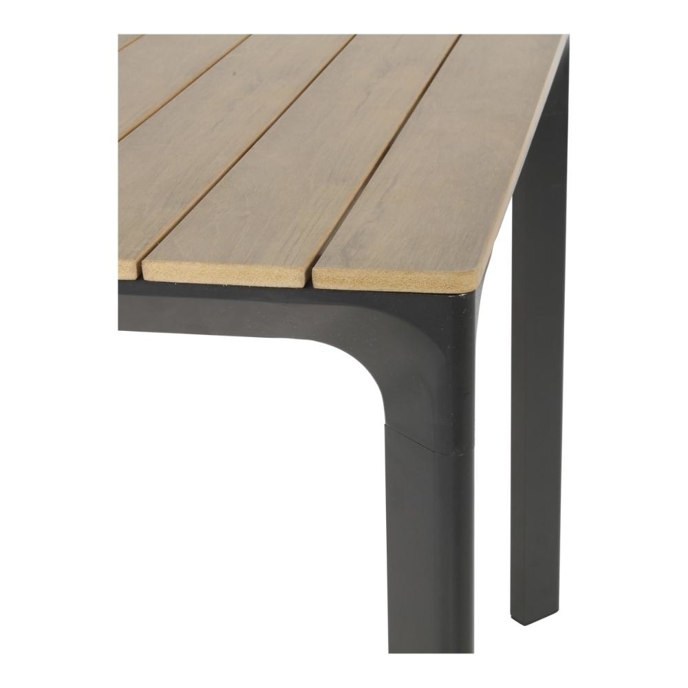 Arezzo/Vito dining tuinset 3-delig | aluminium + polywood | 90cm