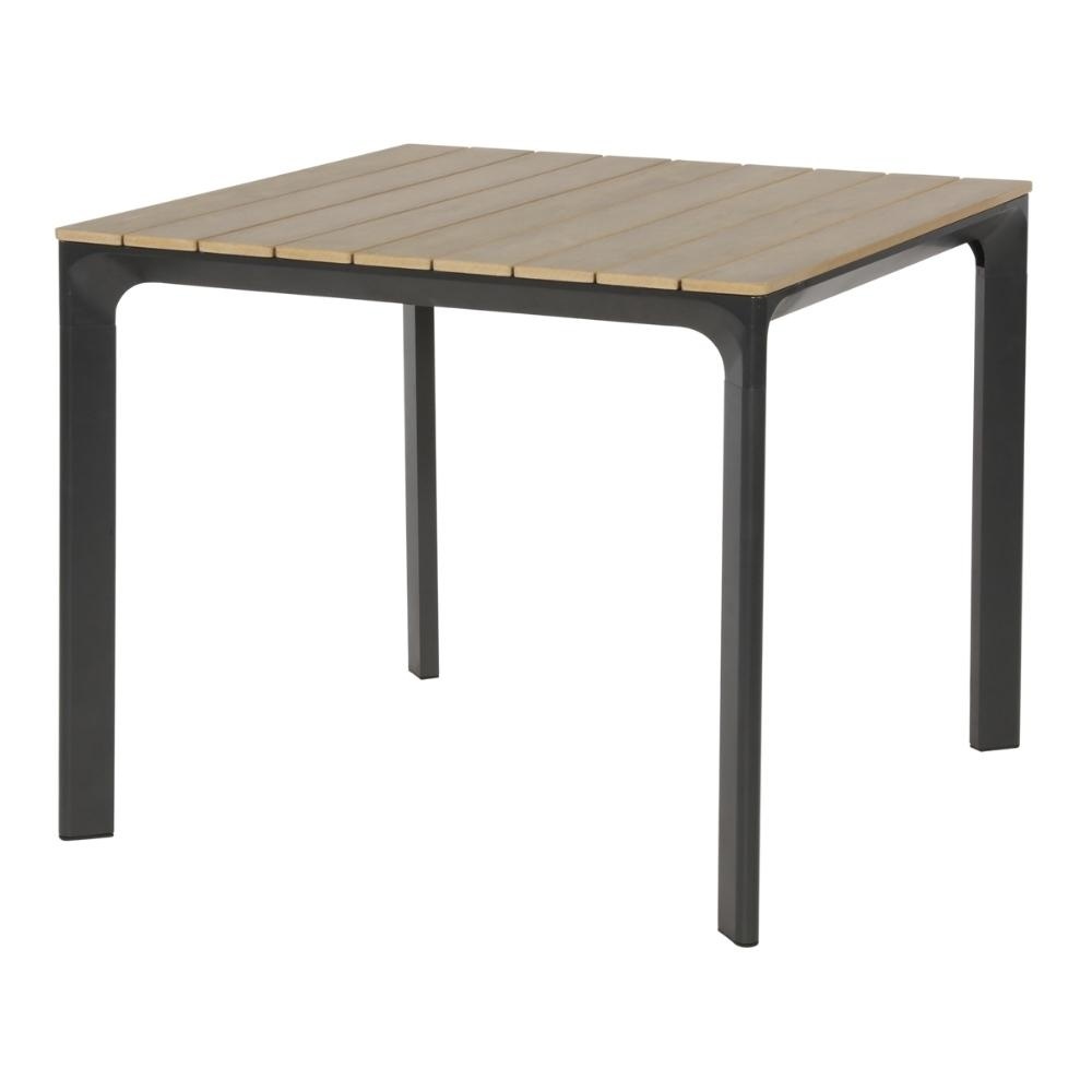 Arezzo/Vito dining tuinset 3-delig | aluminium + polywood | 90cm