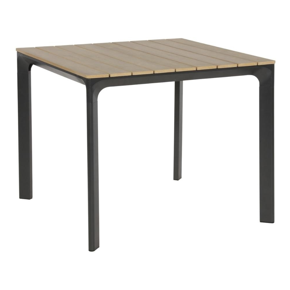 Arezzo/Vito dining tuinset 3-delig | aluminium + polywood | 90cm