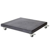 Challenger T² zweefparasol - premium doek | 300x300cm met Modena parasolvoet 90kg | Manhattan