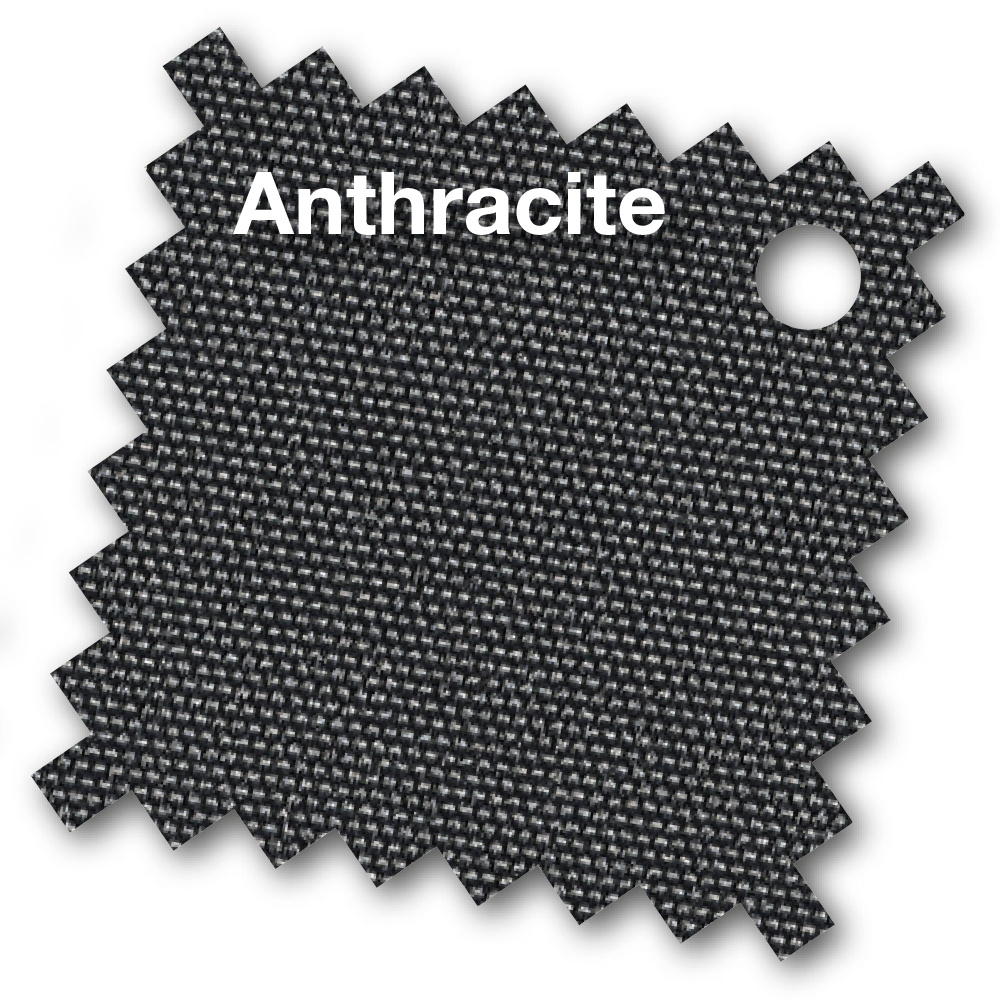 Voyager T² zweefparasol | 270x270cm met Salerno parasolvoet 90kg | antraciet