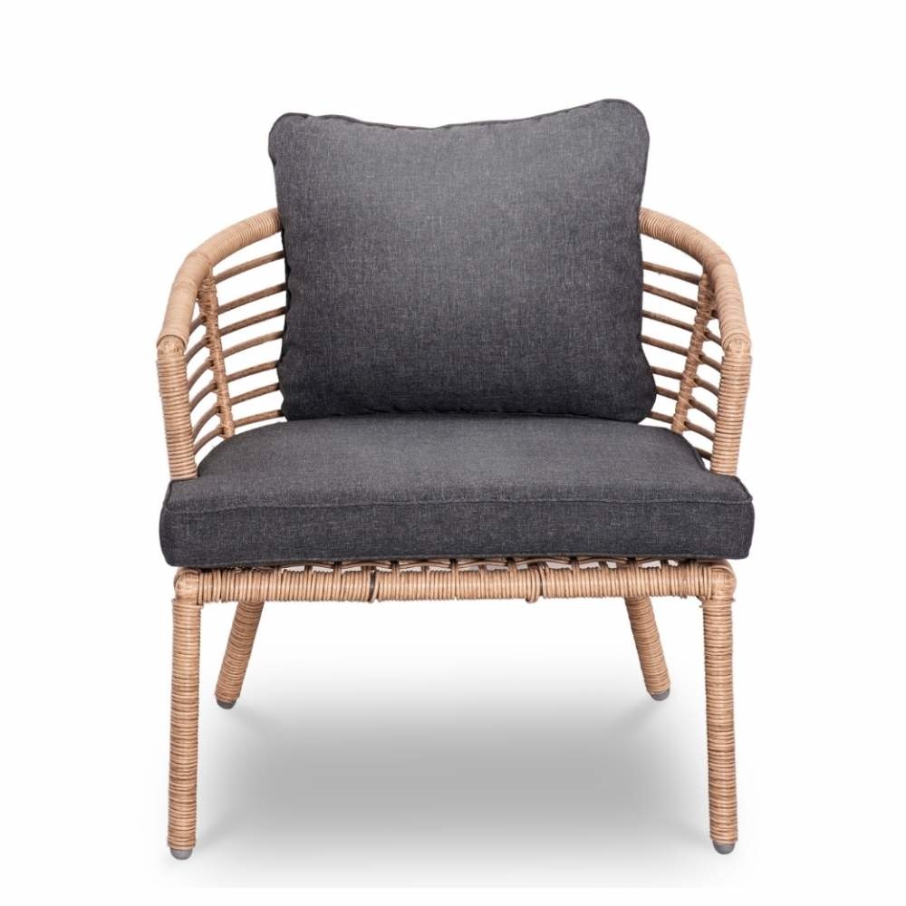Logan loungestoel | wicker | Bamboo