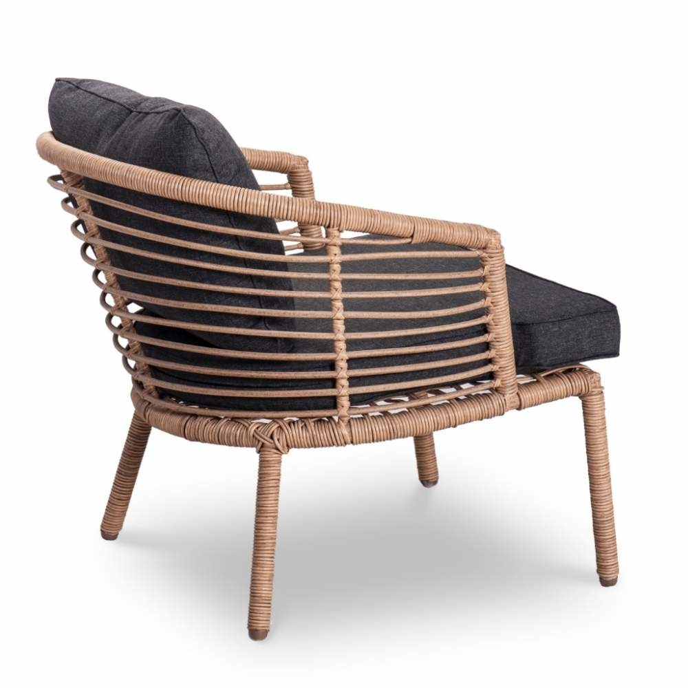 Logan loungestoel | wicker | Bamboo