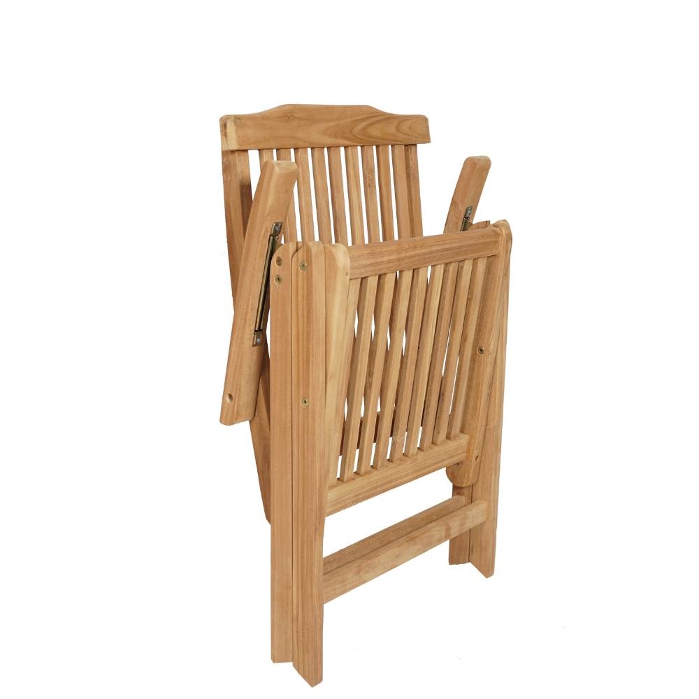 Prestige dining tuinstoel verstelbaar | teakhout | Natural Teak