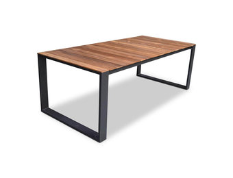 Atlanta dining tuintafel 6 personen | teakhout + aluminium | Natural Teak | 218cm