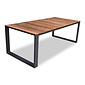 LUX outdoor living Atlanta dining tuintafel 6 personen | teakhout + aluminium | Natural Teak | 218cm
