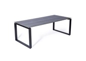 Helsinki dining tuintafel 6 personen | polywood + aluminium | Grey | 210cm