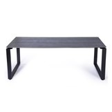 Helsinki dining tuintafel 6 personen | polywood + aluminium | Grey | 210cm