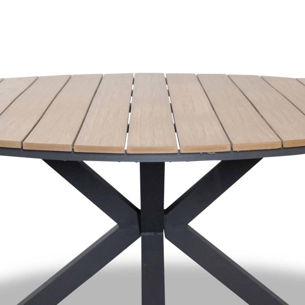 Cervo dining tuintafel | aluminium + polywood | 144cm
