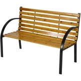 Woodstock tuinbank | hardhout + staal | 120cm