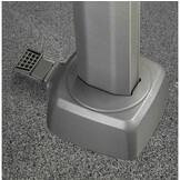 Challenger T² zweefparasol - premium doek | 350x260cm  | Faded Black