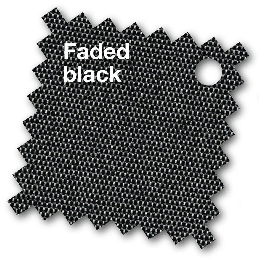 Challenger T² zweefparasol - premium doek | 350x260cm  | Faded Black