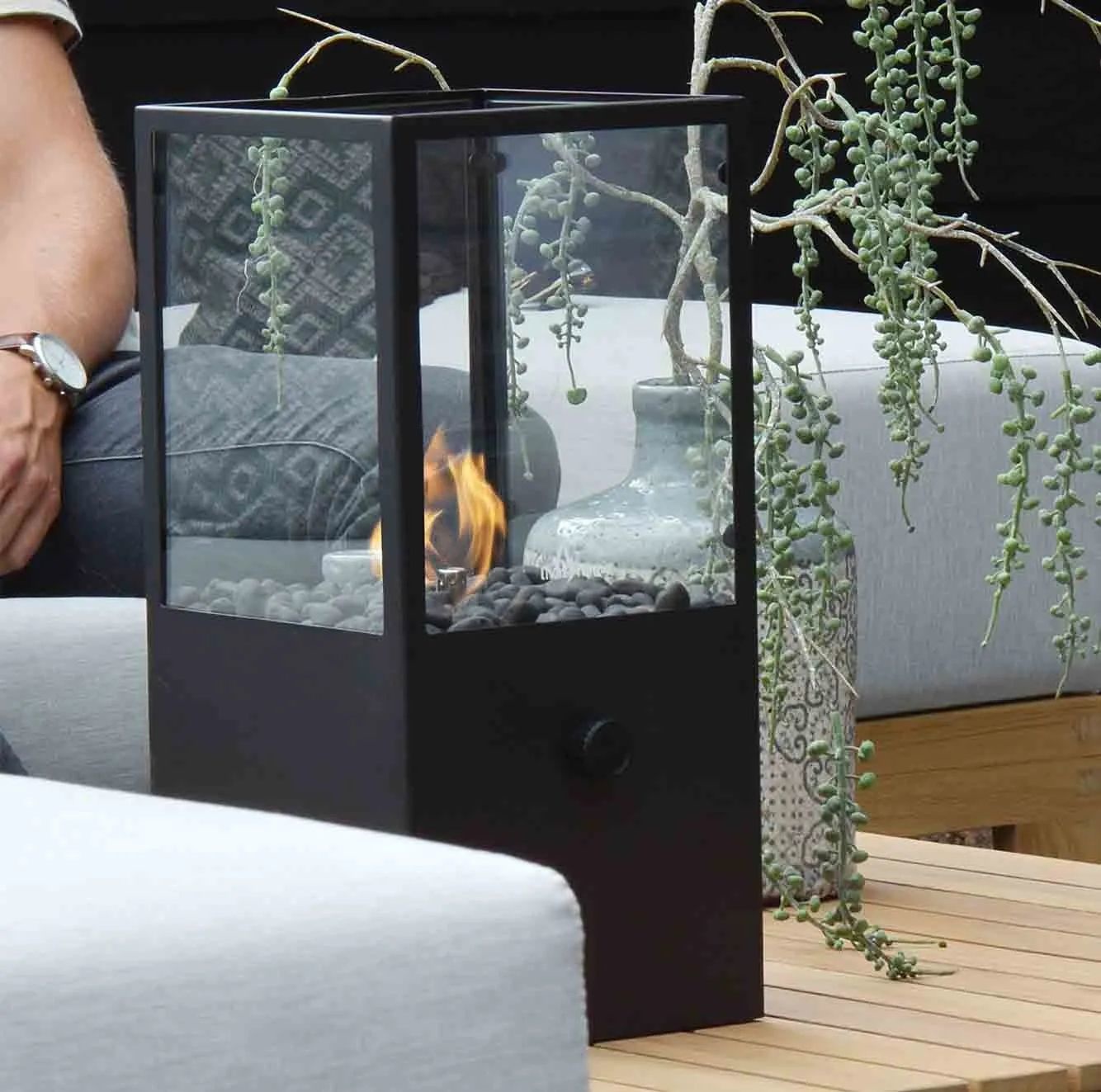 Cosiscoop gaslantaarn Dome Black