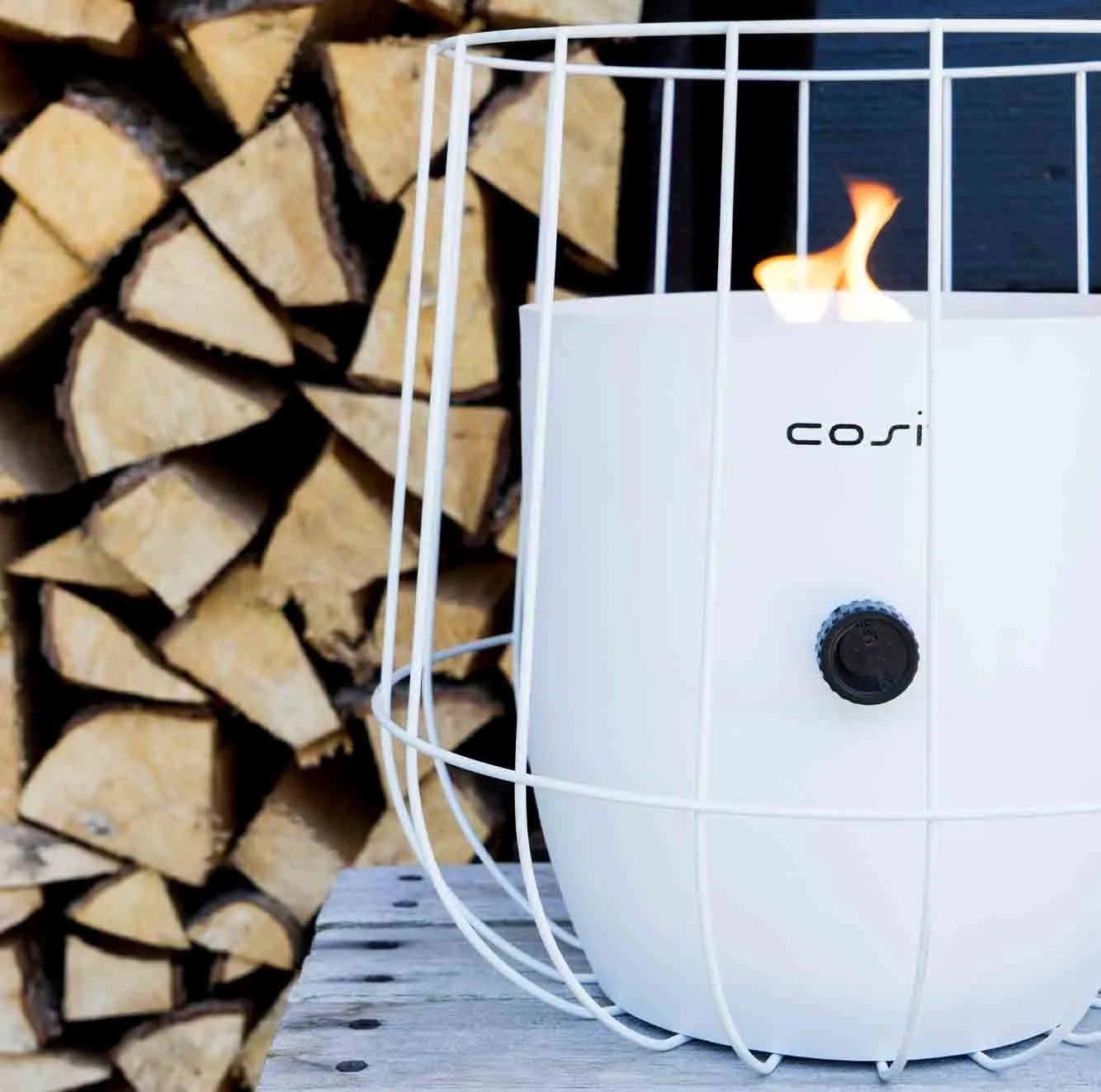 Cosiscoop gaslantaarn Basket White