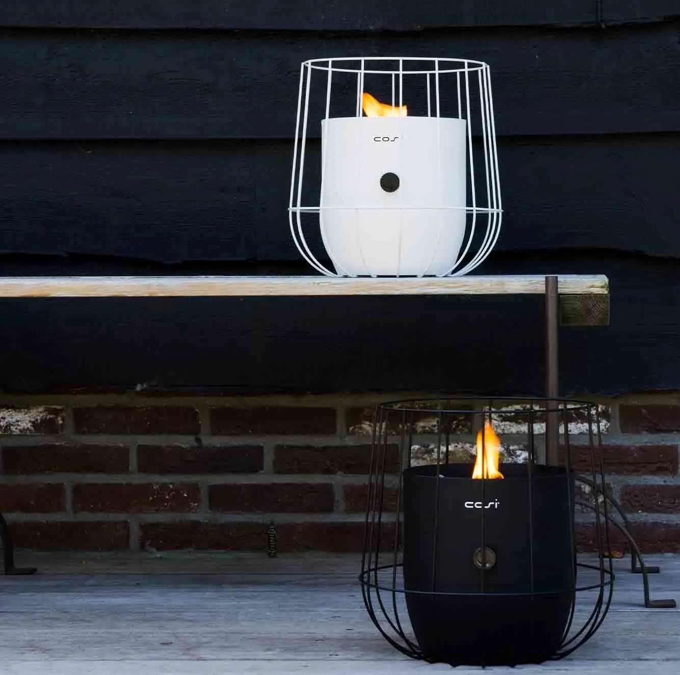 Cosiscoop gaslantaarn Basket White