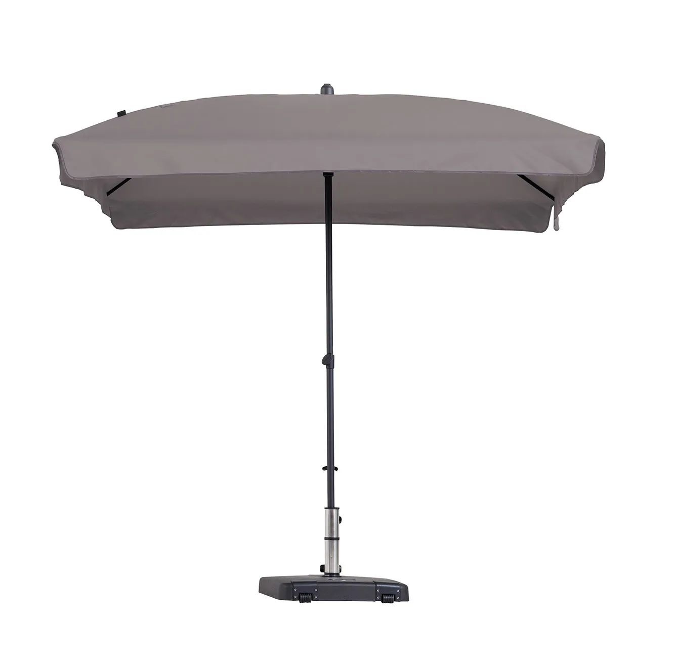 Patmos stokparasol 210x140cm | taupe