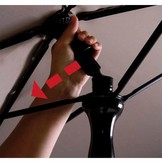 Patmos stokparasol 210x140cm | ecru