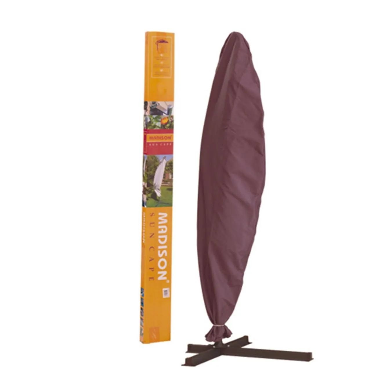 gespannen hongersnood Handboek Madison parasolhoes zweefparasol H285x40cm - Tuinmeubelwereld.nl