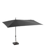 Asymetriq Sideway stokparasol 360x220cm | Grey