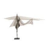 Asymetriq Sideway stokparasol 360x220cm | Grey