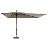 Asymetriq Sideway stokparasol 360x220cm | taupe