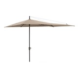 Asymetriq Sideway stokparasol 360x220cm | taupe