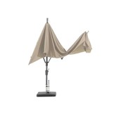 Asymetriq Sideway stokparasol 360x220cm | taupe