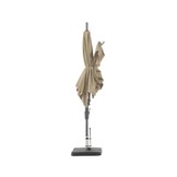 Asymetriq Sideway stokparasol 360x220cm | taupe