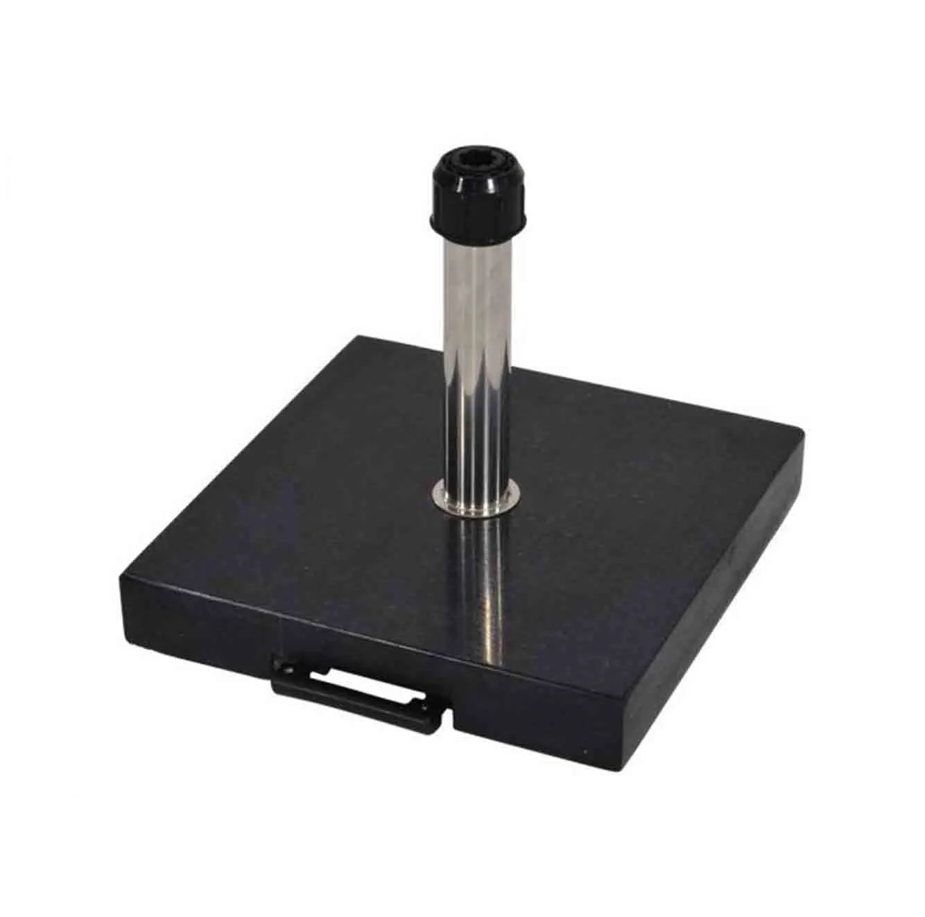 Parasolvoet graniet 40kg zwart