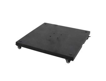 Parasolvoet granietplaat 90kg met wieltjes