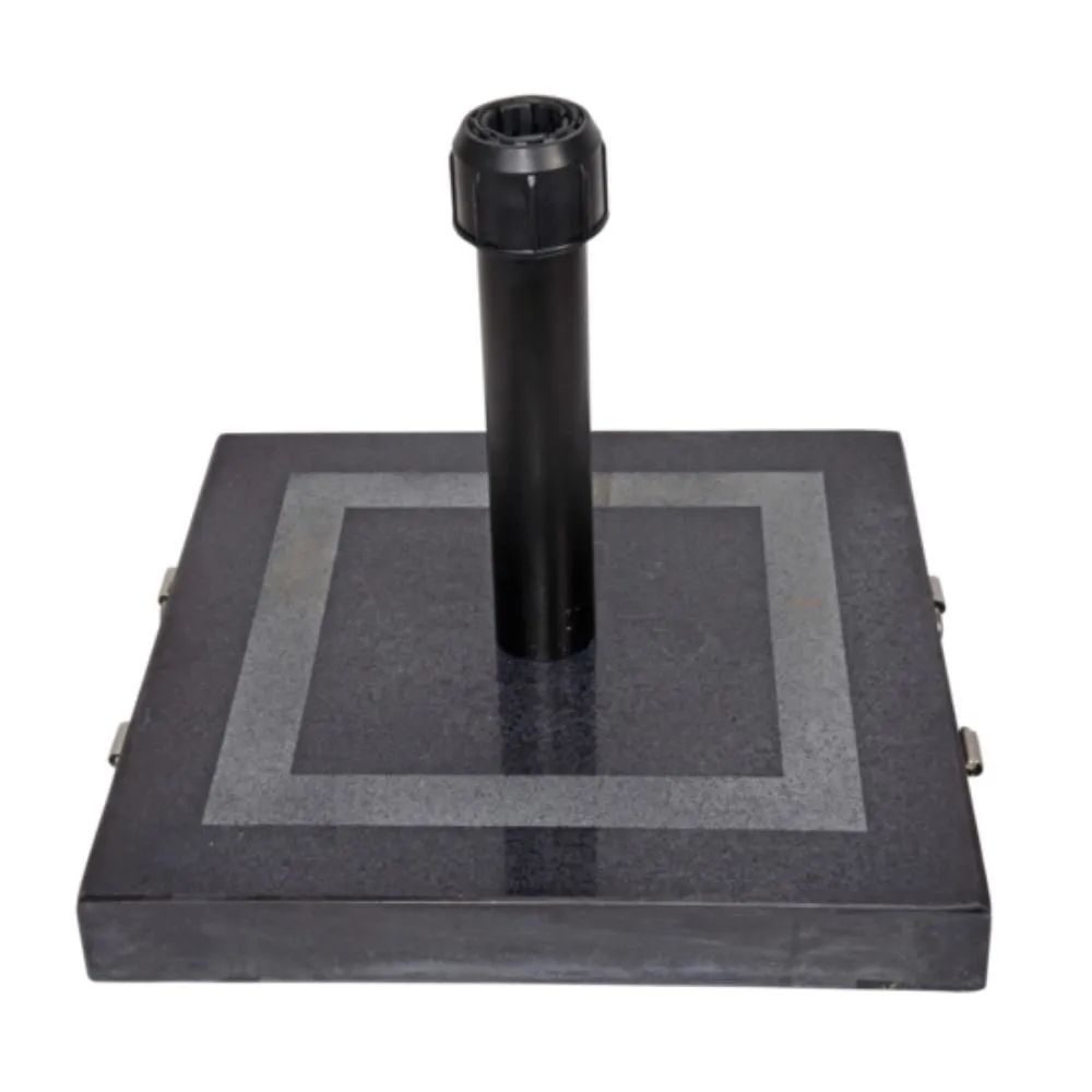 Parasolvoet vierkant graniet 30kg