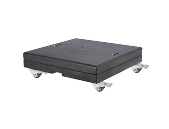 Modena parasolvoet 150kg met zwenkwielen | graniet | antraciet