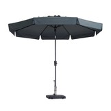 Flores stokparasol Ø 300cm | grijs