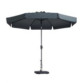 Flores stokparasol Ø 300cm | grijs