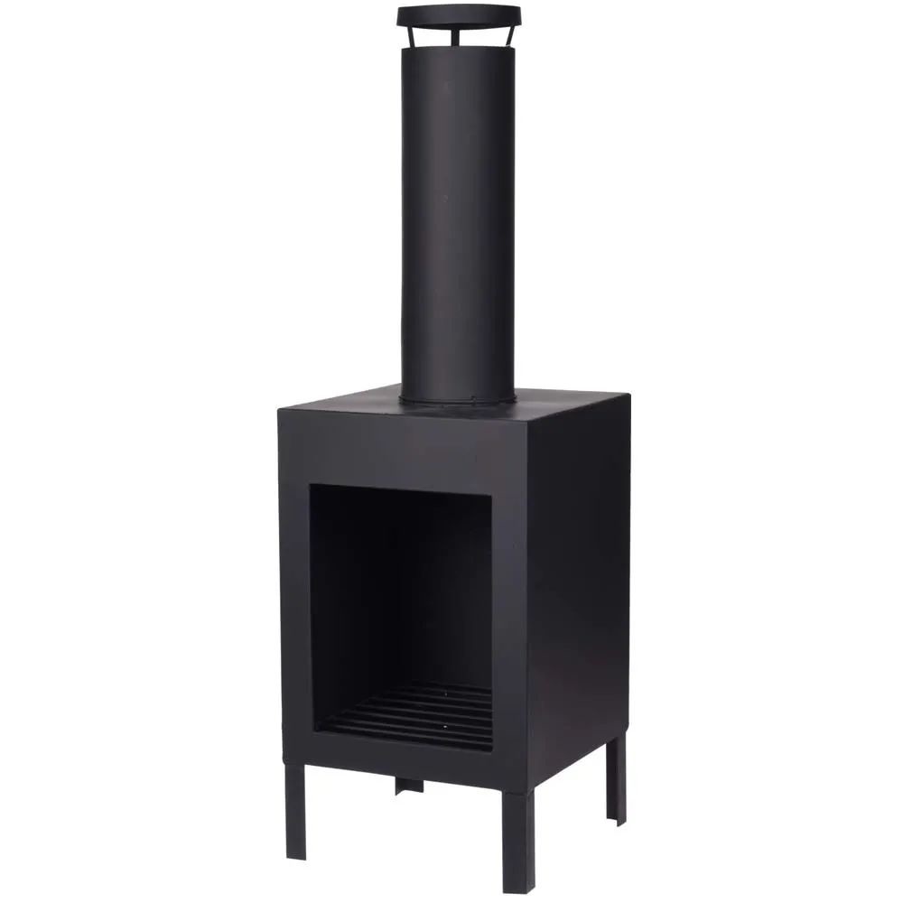 Ambiance sfeerhaard tuin met schoorsteen 100cm