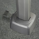 Voyager T¹ zweefparasol | 250x250cm  | grijs