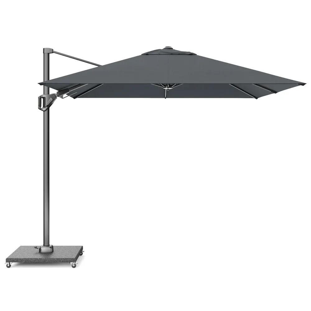 Voyager T² zweefparasol 270x270cm | antraciet