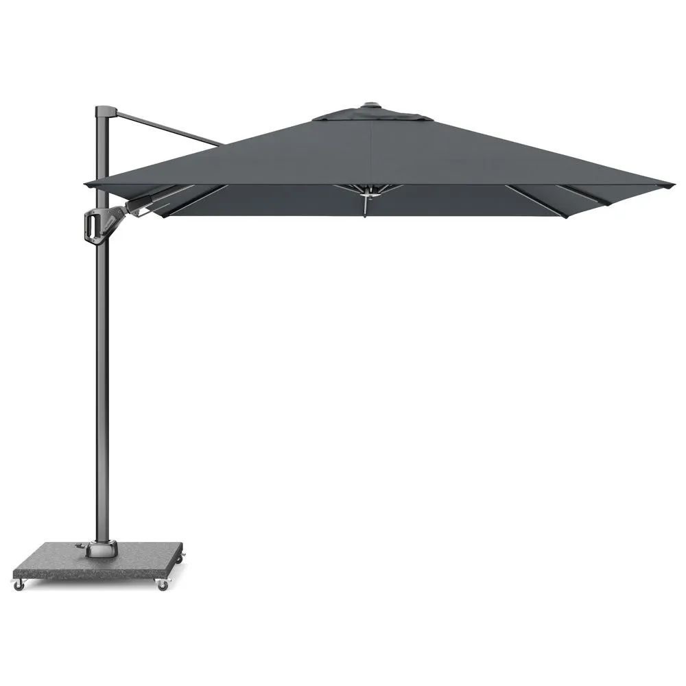 Voyager T² zweefparasol 270x270cm | antraciet