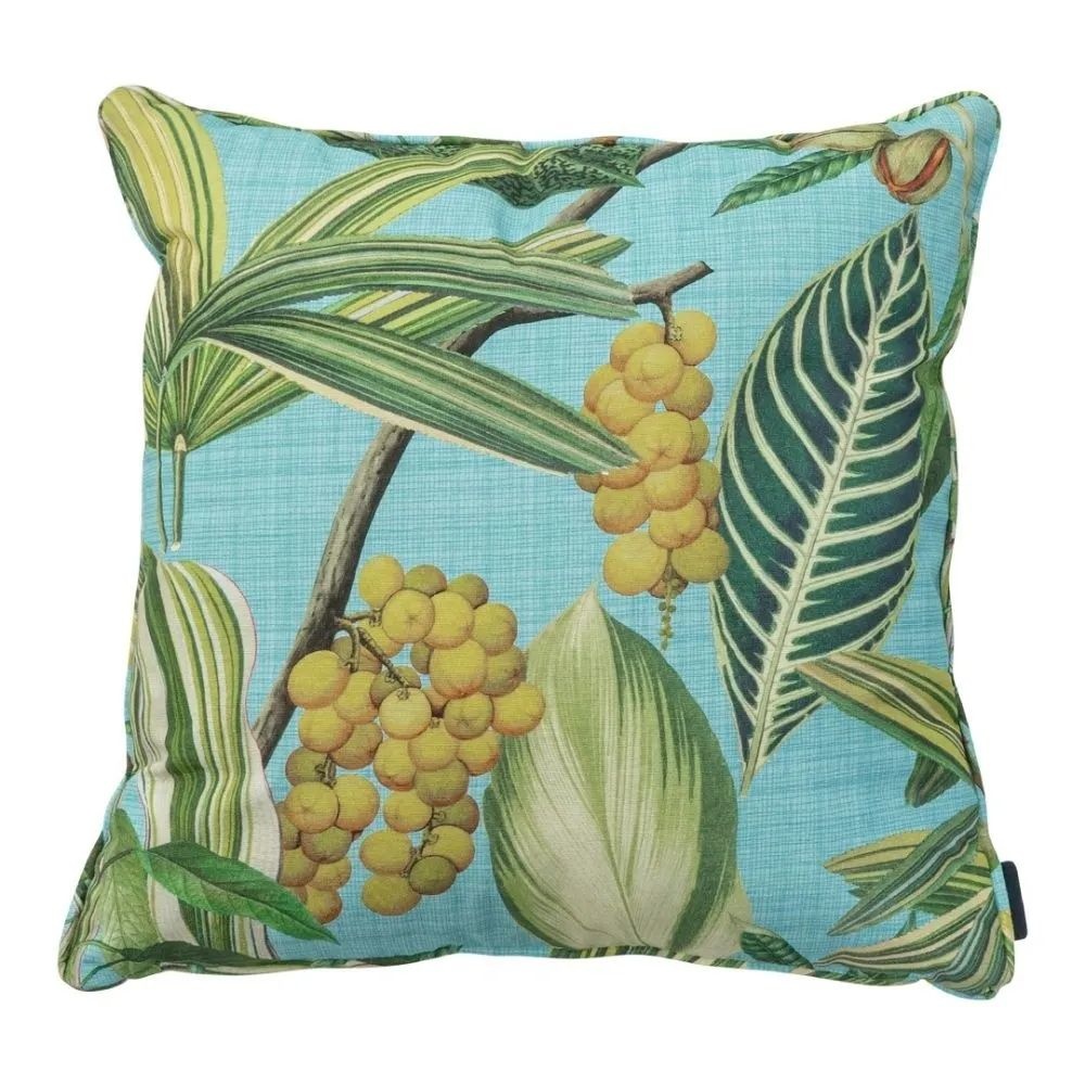 Sierkussen La Grave 50x50cm | lichtblauw