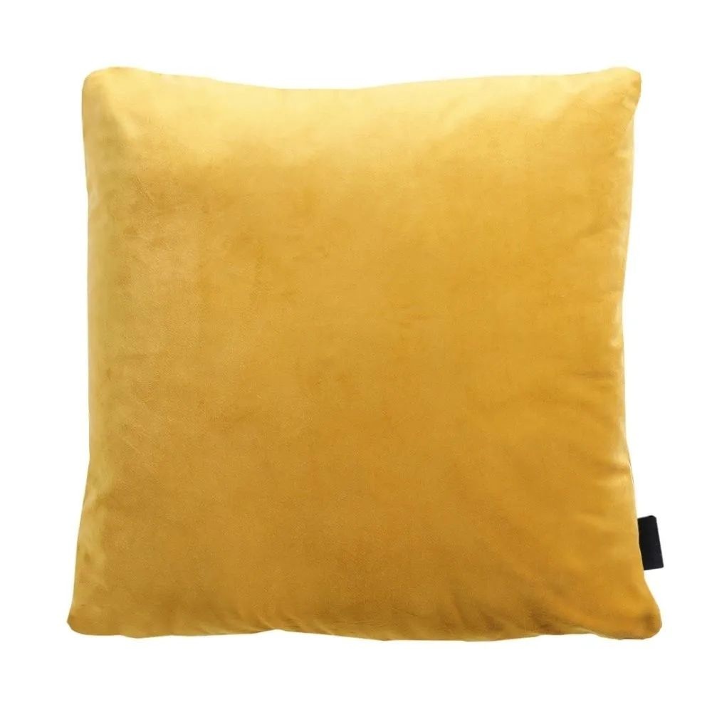 Sierkussen Velvet 45x45cm | geel