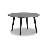 Palermo stoel-bank loungeset met betonlook tafel 5 personen | aluminium + touw | olijfgroen | 5-delig