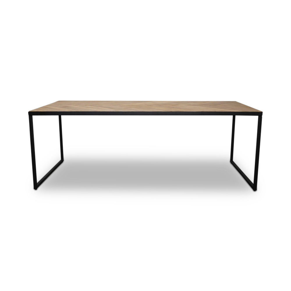 Kampa/Bergen dining tuinset 7-delig | hardhout + touw | 210cm