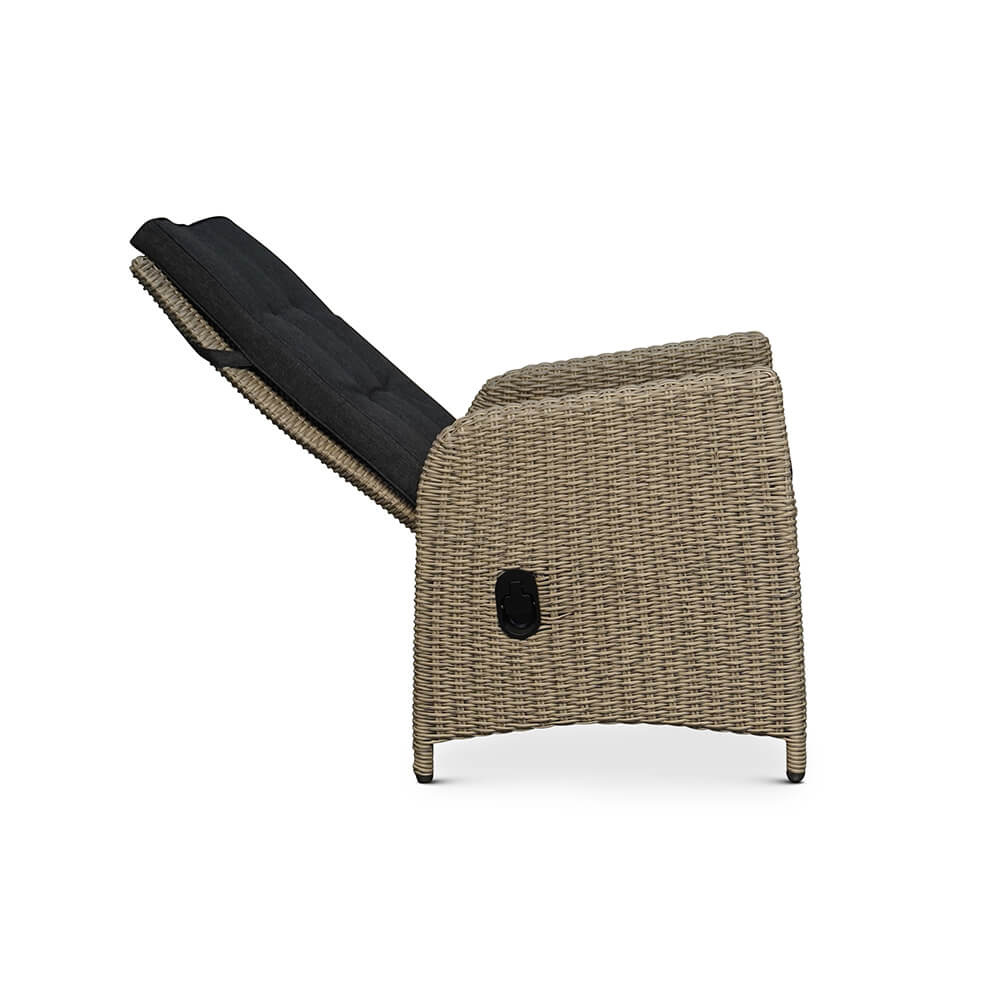 Nantes dining tuinstoel | wicker | Natural Grey