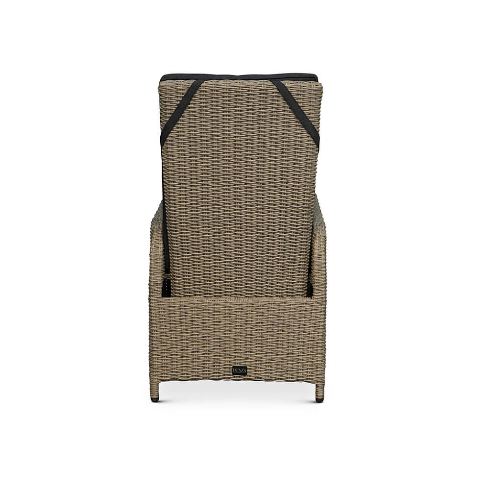 Nantes dining tuinstoel | wicker | Natural Grey