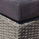 Rio ligbed loungeset modulair 8 personen | wicker | Kobo Grey | 5-delig - 258x193cm