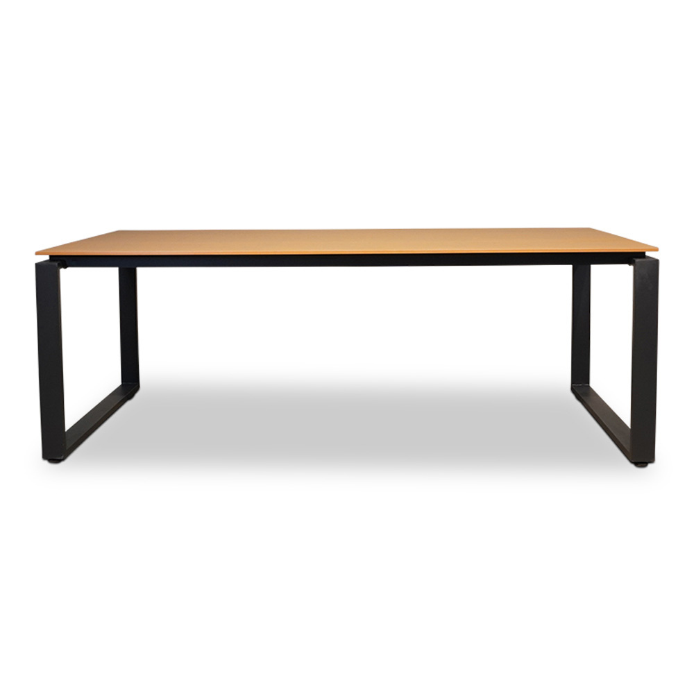 Helsinki Natural/Montreux dining tuinset 7-delig | polywood + kunststof | 210cm
