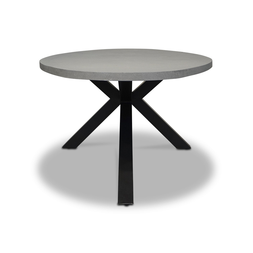Stockholm/Portofino groen dining tuinset 9-delig | betonlook + touw | 280cm