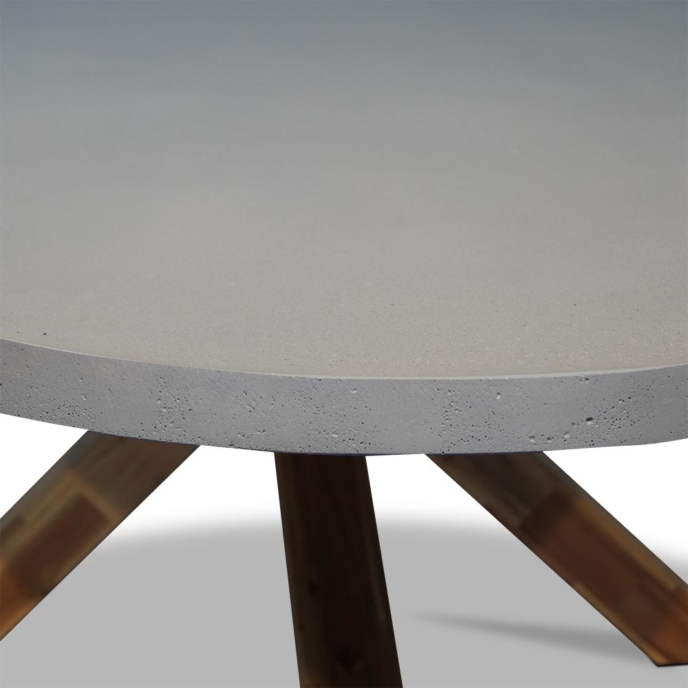 Livorno/Portofino groen dining tuinset 9-delig | betonlook + touw | 280cm
