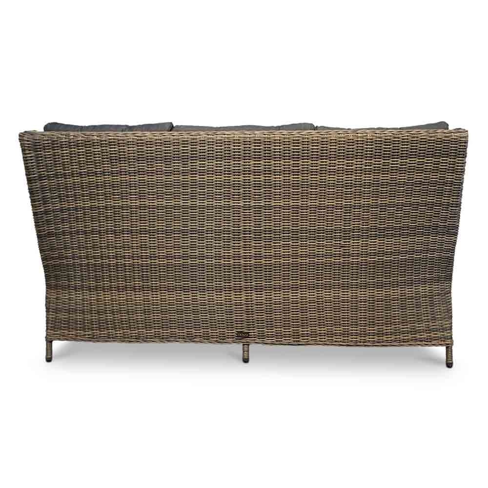 Belfort stoel-bank loungeset - verstelbaar 7 personen | wicker | Kobo Grey | 6-delig